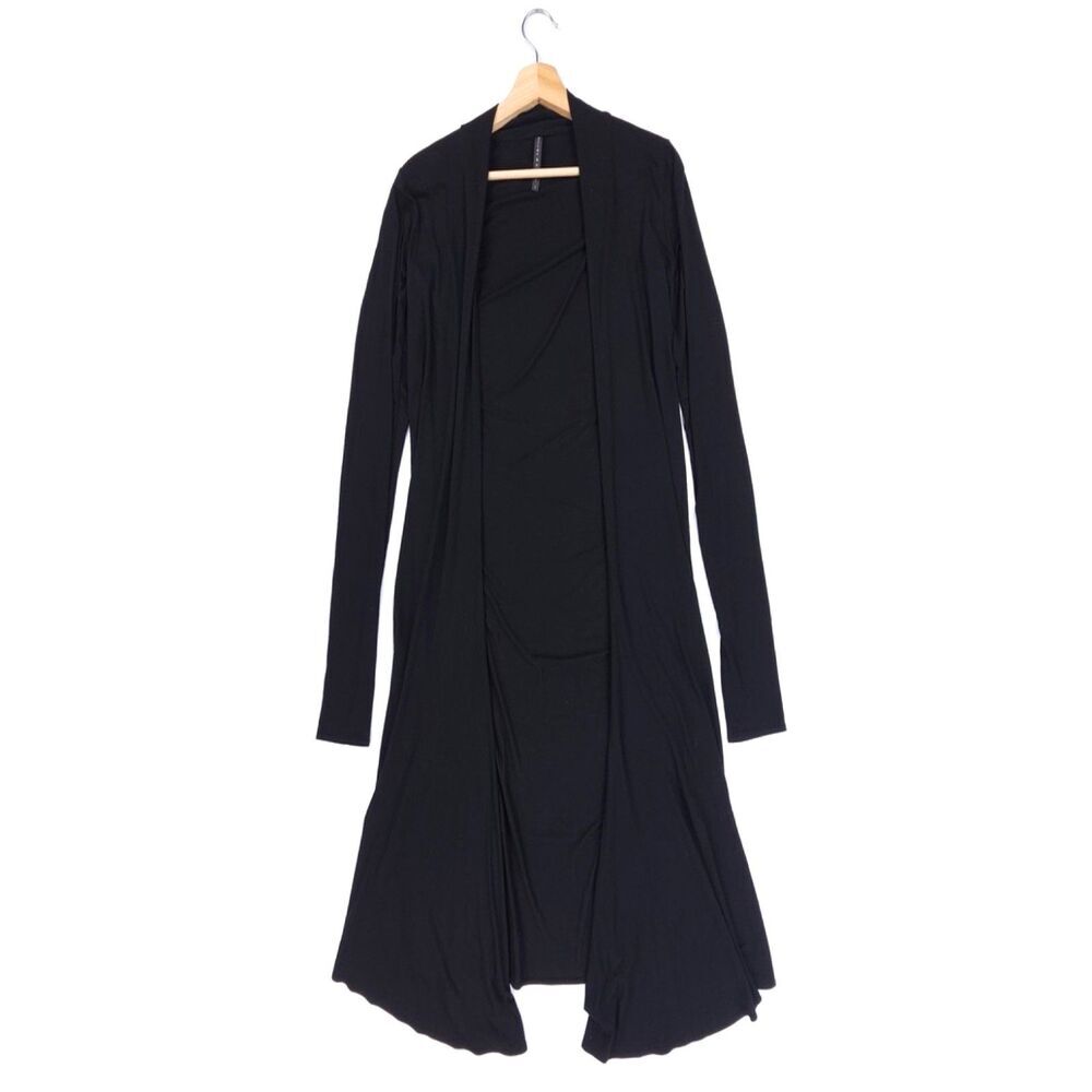 RILLER & FOUNT Iggy Long Duster Cardigan Clean Girl 90s Y2k Minimal Boho Grunge